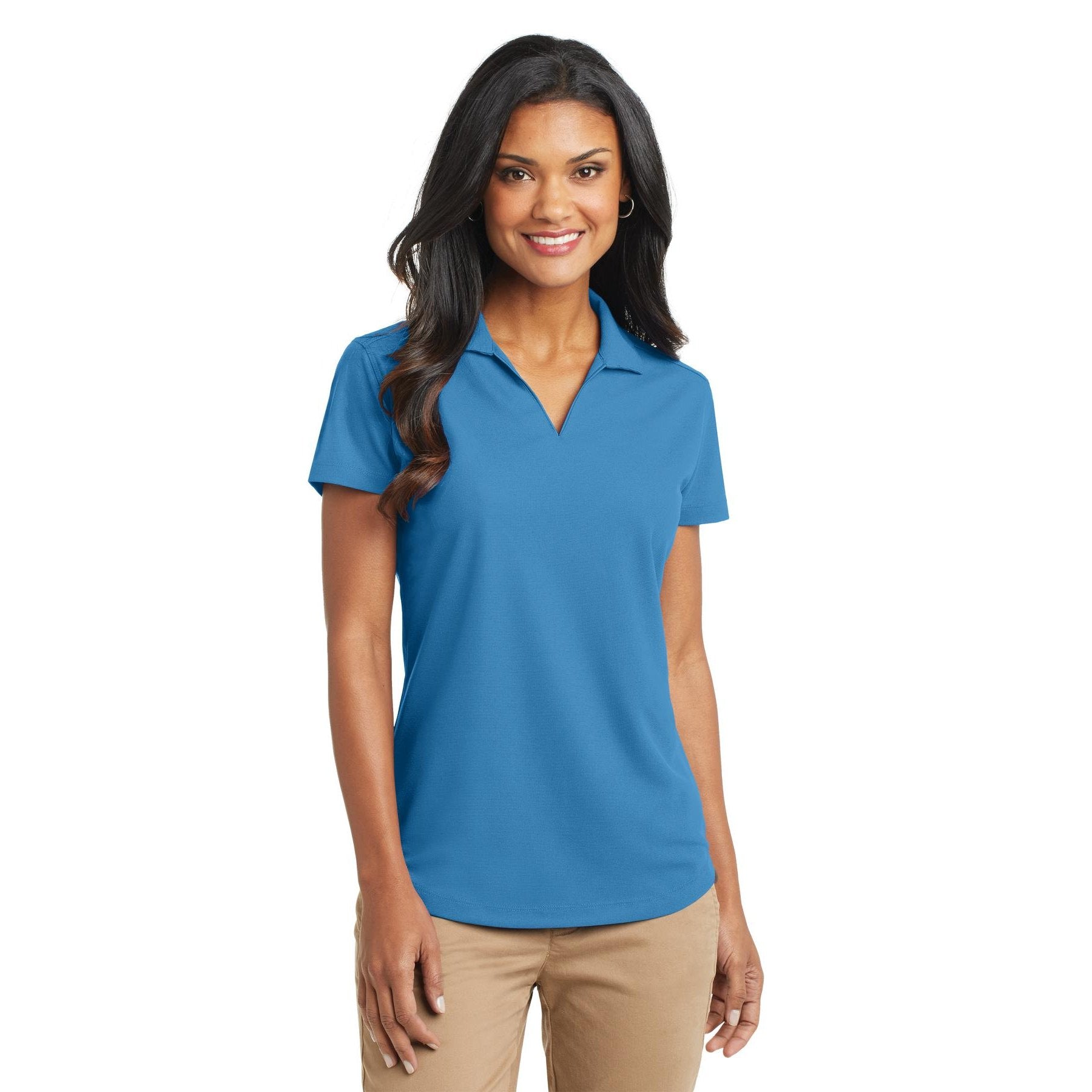 Port Authority-Port Authority® Women's Dry Zone® Grid Polo. L572-MedTech-4